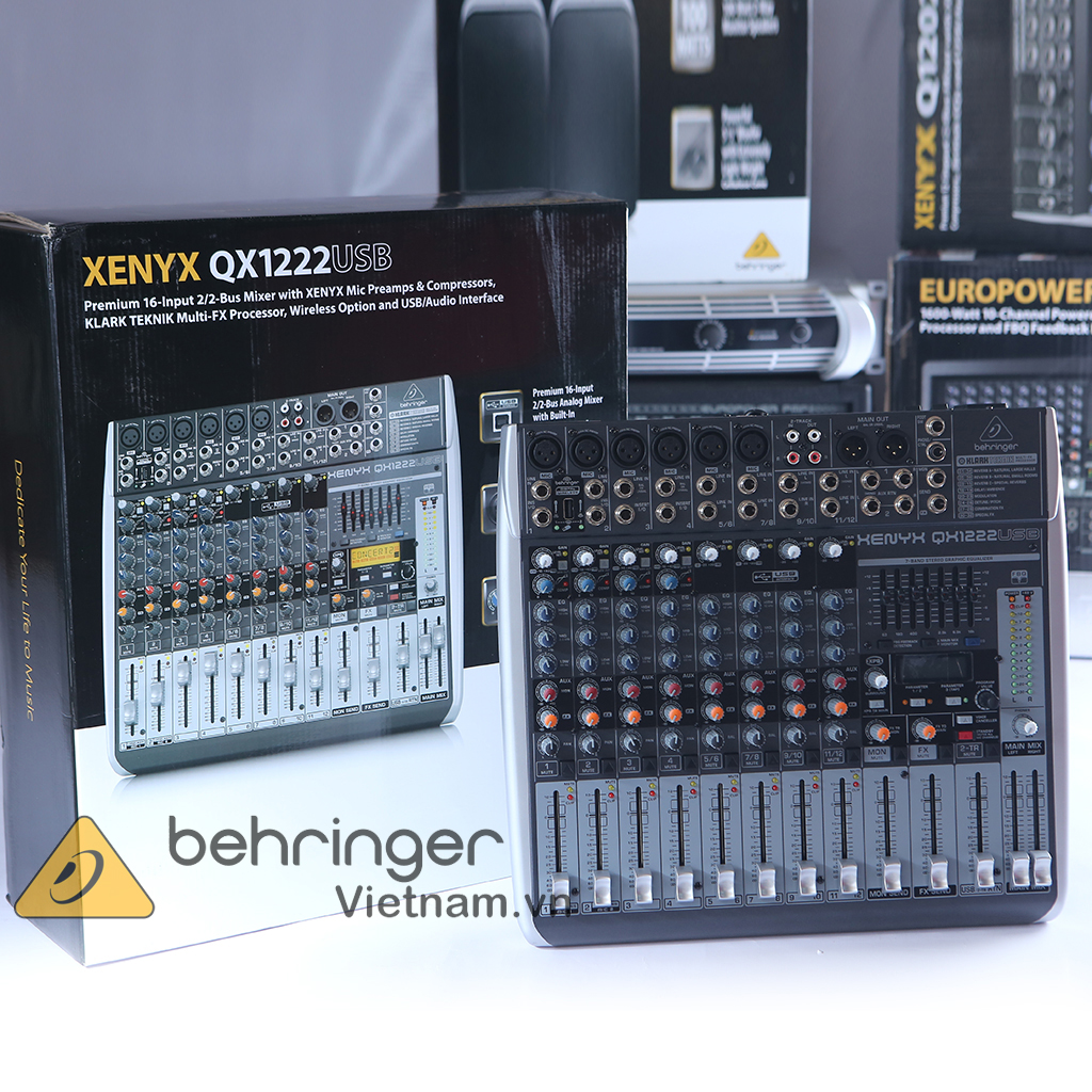 Bàn mixer Bihringer QX1222USB Chính Hãng