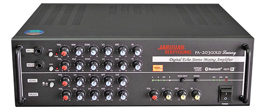 Amply Jarguar Suhyoung PA-203 Gold Luxury Chính hãng