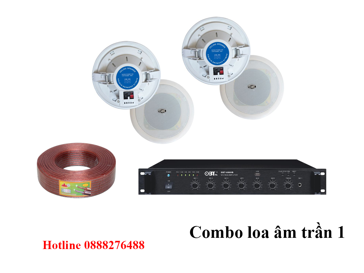 Combo loa âm trần 1