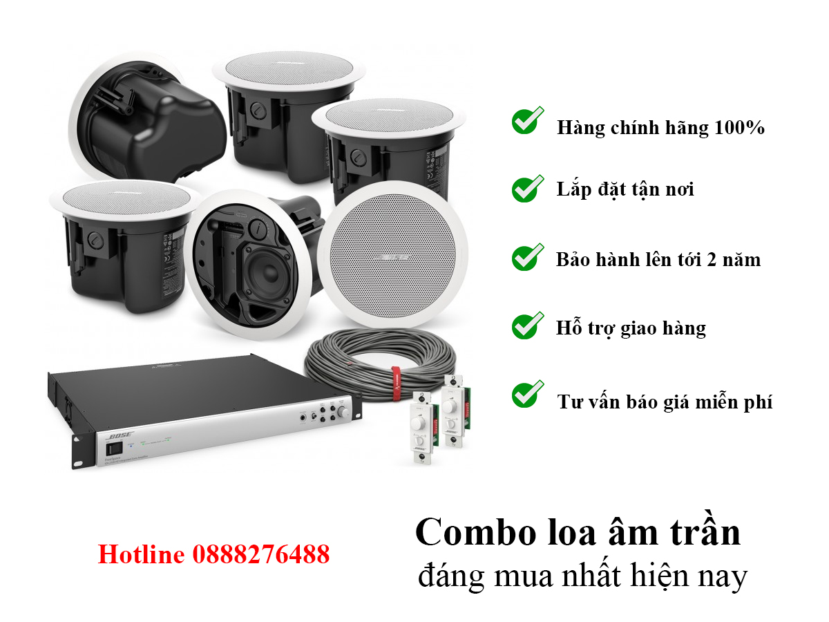 Combo loa âm trần đáng mua nhất hiện nay