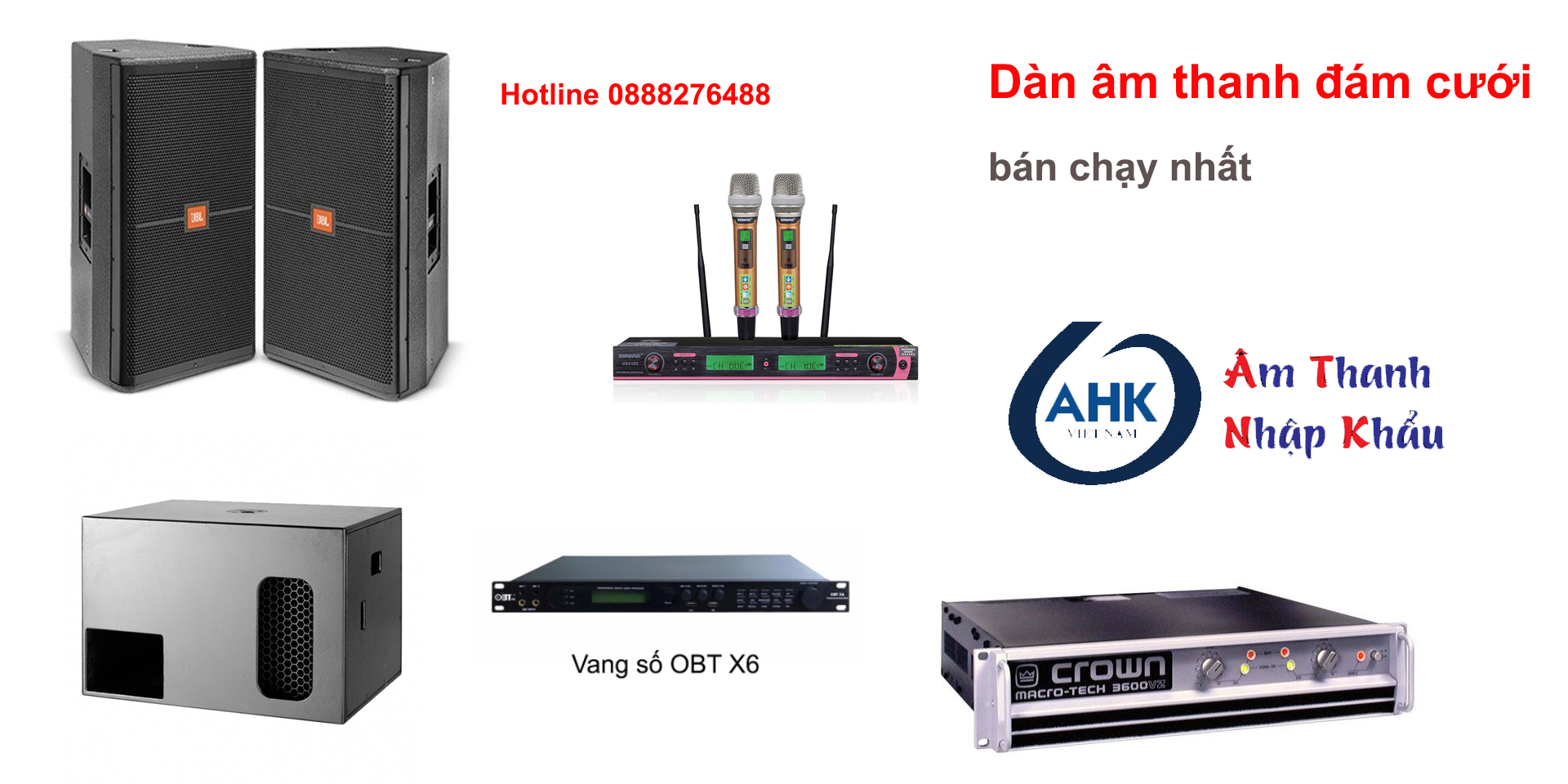 Dàn âm thanh đám cưới 1