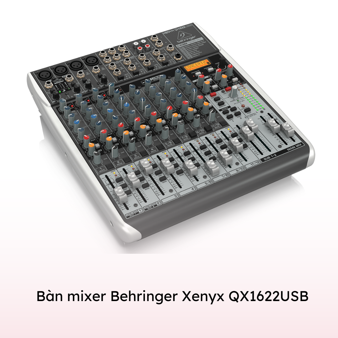 Bàn mixer Behringer Xenyx QX1622USB 