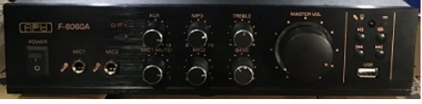 Hình ảnh amply APU F6060A