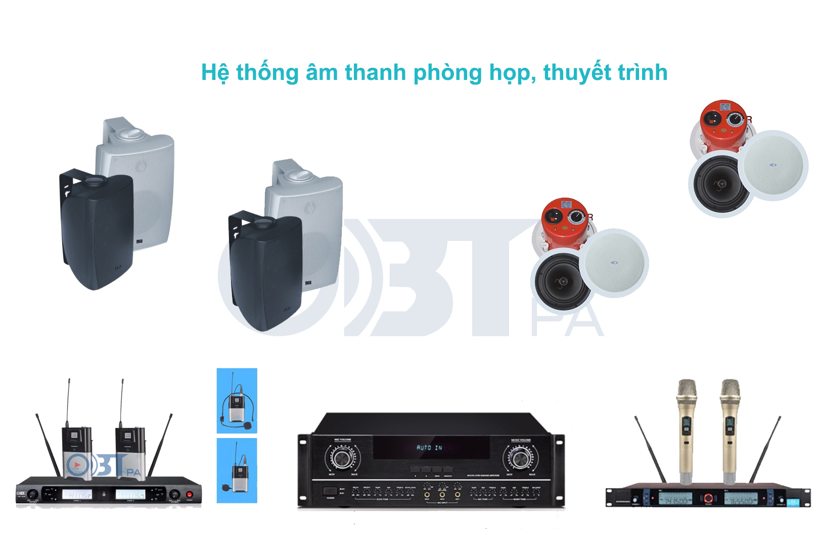 Hệ thống âm thanh phòng họp, thuyết trình