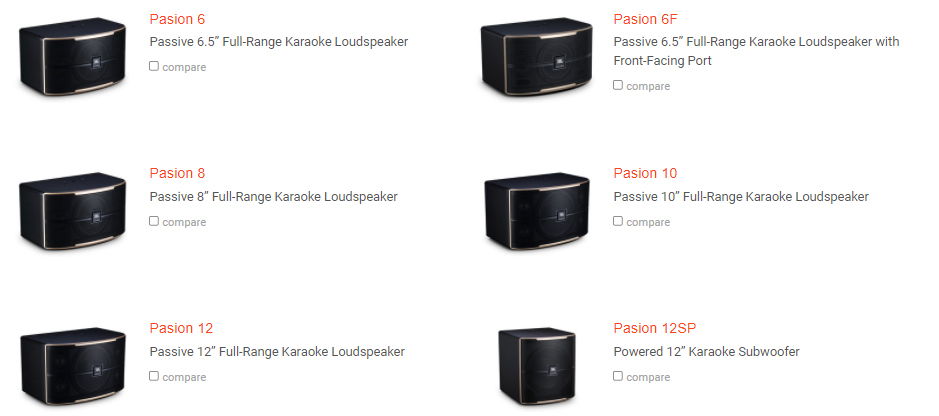 JBL Pasion Series