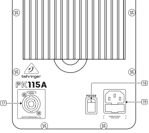 Loa Full Liền Công Suất Behringer PK112A chính hãng