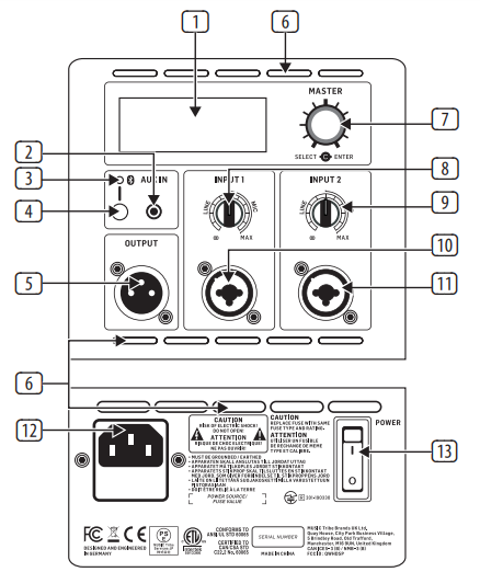 Loa Full Liền Công Suất Behringer DR115DSP chính hãng 