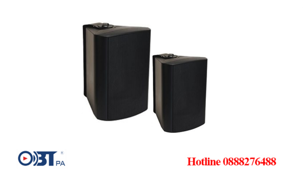 loa hộp treo tường màu đen nghe nhạc hay OBT-582B 