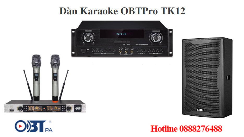 Dàn Karaoke OBTPro TK12