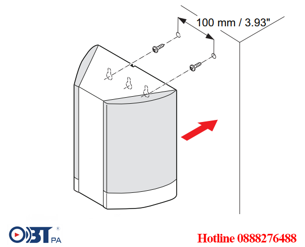 Loa hộp đa hướng Bosch LB1-BW12-L1 