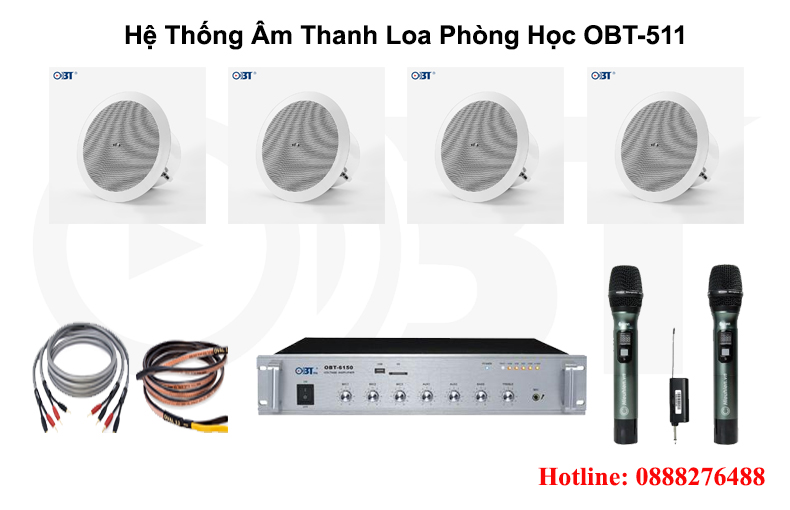 Bộ loa cho phòng học 02