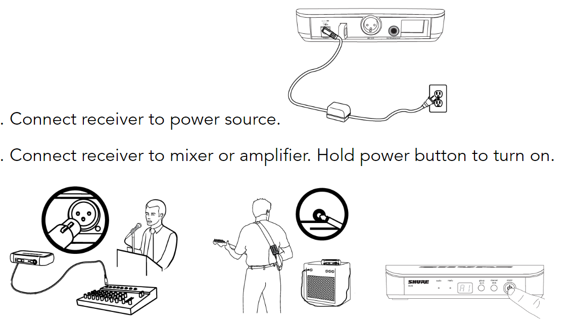 cách kết nối bộ micro với mixer hoặc amply