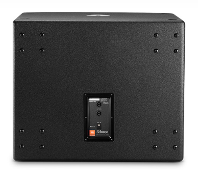 Mặt sau loa srx818s