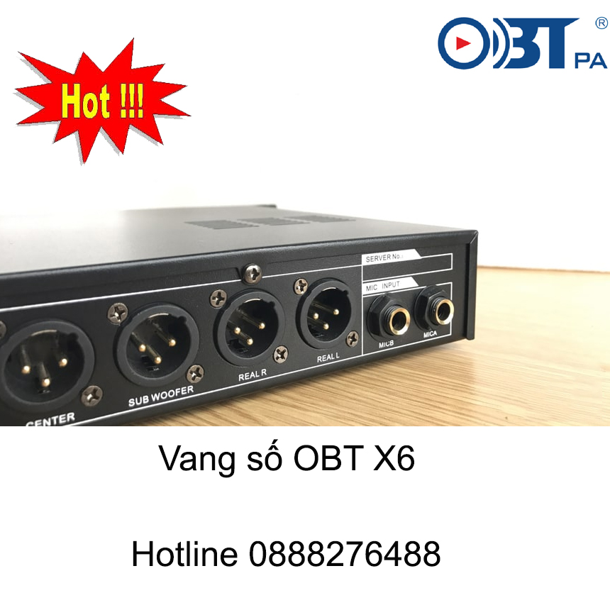 Vang số OBT Pro-X6 Karaoke