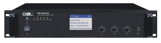 Amply liền mixer kết nối mạng OBT-NP6350