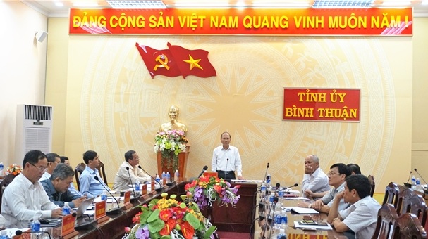 phòng họp Tỉnh Ủy Bình Thuận