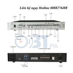 Amply chia 2 vùng KAC - J12D