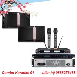 Dàn karaoke gia đình 30 triệu ( JBL Ki510 , Vang số OBT X6, Main JD700i, Micro OBT PA900 )