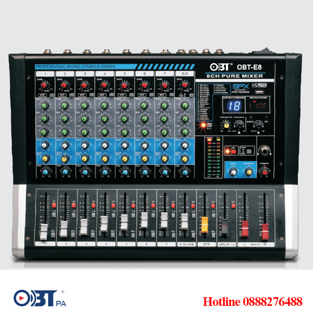 Mixer trộn tín hiệu OBT-E8