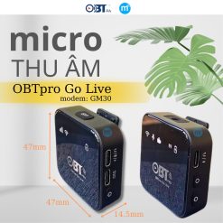 Micro thu âm không dây OBT Golive GM30 - Livestream