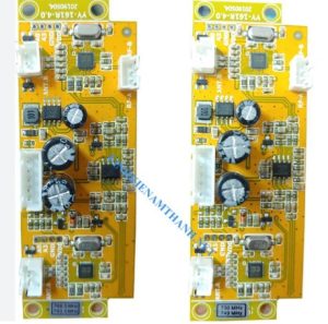 Các linh kiện chính trong bộ nhận tín hiệu của micro không dây
