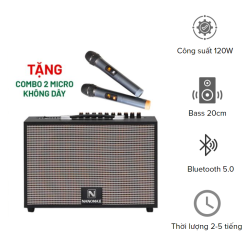 Loa Hát Karaoke Bluetooth NANOMAX K01
