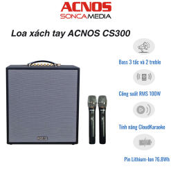 Loa Kéo Karaoke Xách Tay ACNOS CS300