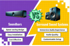 So sánh loa soundbar với hệ thống loa xem phim (surround sound)So sánh loa soundbar với hệ thống loa xem phim (surround sound)So sánh loa soundbar với hệ thống loa xem phim (surround sound)