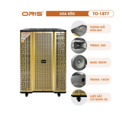 Loa kéo karaoke ORIS T0-18T7 5 tấc