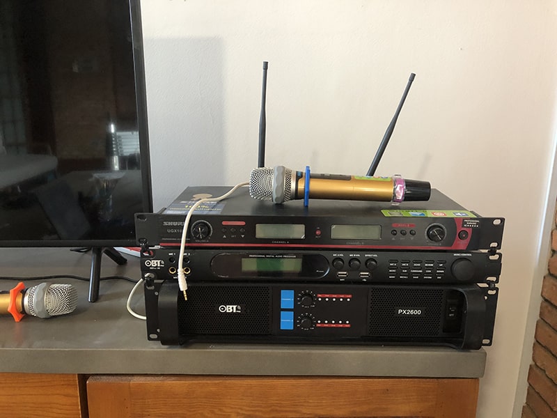 Dàn karaoke gia đình Pasion
