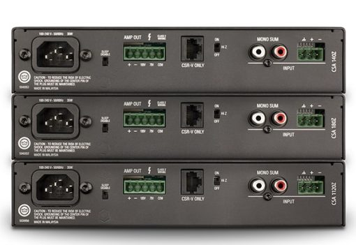 Mặt sau Amply JBL CSA140Z – JBL CSA180Z – JBL CSA1120Z